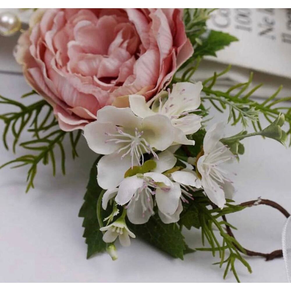 Handmade Lovely Floral Tiara - Picture 3 of 4